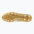 Чоловічі футбольні бутси Mizuno Alpha Japan AG білі/золотисті/чорні 2