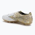 Кросівки футбольні чоловічі Mizuno Alpha Japan AG white/ge gold/black 3