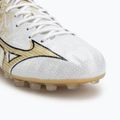 Кросівки футбольні чоловічі Mizuno Alpha Japan AG white/ge gold/black 7
