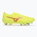 Кросівки футбольні чоловічі Mizuno Morelia Neo IV β Elite MIX safety yellow/fiery coral 2/safety yellow 2