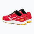 Кросівки для гандболу дитячі Mizuno Stealth Star 2 Jr radiant red/white/carrot curl 3