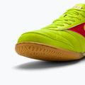 Кросівки футбольні чоловічі Mizuno Morelia Sala Elite IN safety yellow/fiery coral 2/galaxy silver 8