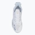 Кросівки гандбольні жіночі Mizuno Wave Mirage 5 white/navy peony/peach parfait 5