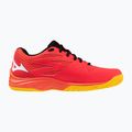 Кросівки волейбольні дитячі Mizuno Lightning Star Z7 radiant red/white/carrot curl 9