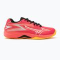 Кросівки волейбольні дитячі Mizuno Lightning Star Z7 radiant red/white/carrot curl 2