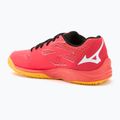 Кросівки волейбольні дитячі Mizuno Lightning Star Z7 radiant red/white/carrot curl 3