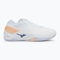 Кросівки гандбольні жіночі Mizuno Wave Stealth Neo white/navy peony/peach parfait 2
