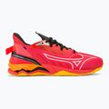 Кросівки для гандболу чоловічі Mizuno Wave Mirage 5 radiant red/white/carrot curl 2