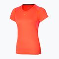 Футболка для бігу жіноча Mizuno DryAeroFlow Tee nasturtium