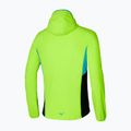 Чоловіча бігова куртка Mizuno Alpha Jacket lime 2