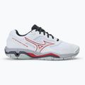 Кросівки для гандболу чоловічі Mizuno Wave Phantom 3 white/salsa/black 2