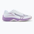 Кросівки волейбольні дитячі Mizuno Lightning Star Z7 white/patrician purple/quince 2