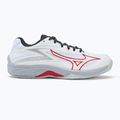 Кросівки волейбольні дитячі Mizuno Lightning Star Z7 white/salsa/black 2