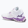 Кросівки волейбольні жіночі Mizuno Wave Lightning Z8 Mid white/patrician purple/quince 3