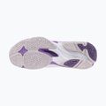 Кросівки волейбольні жіночі Mizuno Wave Lightning Z8 white/patrician purple/quince 9