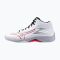 Кросівки волейбольні чоловічі Mizuno Thunder Blade з Mid white/salsa/black 8