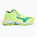 Кросівки для волейболу Mizuno Wave Lightning Z8 Mid neo lime/black/splish splash 2