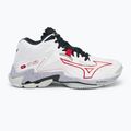 Кросівки для волейболу Mizuno Wave Lightning Z8 Mid white/salsa/black 2