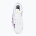 Кросівки волейбольні жіночі Mizuno Wave Momentum 3 white/patrician purple/quince 5