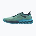 Кросівки для бігу жіночі Mizuno Wave Ibuki 4 GTX dusty jade green/nimbus cloud/river blue 8