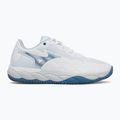 Кросівки тенісні жіночі Mizuno Wave Enforce Court CC white/ parisian blue/ plein air 2