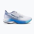 Кросівки для бігу чоловічі Mizuno Wave Rider 28 white/estate blue/mugen blue 2