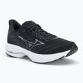 Кросівки для бігу чоловічі Mizuno Wave Rider 28 black/silver/ebony