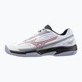 Кросівки для паделю чоловічі Mizuno Break Shot 4 Padel white/salsa/aleutian