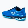 Кросівки для тенісу чоловічі Mizuno Wave Exceed Light 2 CC mugen blue/white/river blue 3
