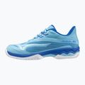 Кросівки для тенісу жіночі Mizuno Wave Exceed Light 2 CC river blue/white/mugen blue