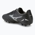 Кросівки футбольні чоловічі Mizuno Morelia Neo IV Pro AG black/galaxy silver 3