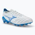 Кросівки футбольні чоловічі Mizuno Morelia Neo IV β Japan FG laser blue/white