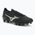 Кросівки футбольні Mizuno Morelia Neo IV β Elite FG black/galaxy silver/black