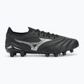 Кросівки футбольні чоловічі Mizuno Morelia Neo IV β Elite FG black/galaxy silver 2