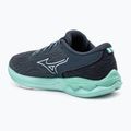 Кросівки для бігу жіночі Mizuno Wave Revolt 3 india ink/neo silver/dusty jade green 3