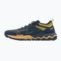 Кросівки для бігу чоловічі Mizuno Wave Ibuki 4 blue wing teal/flax/quince 8