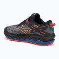 Чоловічі бігові кросівки Mizuno Wave Mujin 10 чорний/абрикос/пряний помаранчевий 3