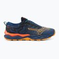 Чоловічі бігові кросівки Mizuno Wave Daichi 8 estate blue/apricot/spicy orange 2