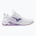 Кросівки гандбольні Mizuno Wav Stealth Neo 2 white / navy peony / peach parfait 2