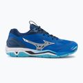 Кросівки для гандболу чоловічі Mizuno Wave Stealth 6 mugen blue/white/estate blue 2