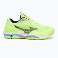 Кросівки для гандболу чоловічі Mizuno Wave Stealth 6 neo lime/black/splish splash 2