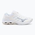 Кросівки волейбольні жіночі Mizuno Wave Voltage 2 white/aleutian/cloud pink 2