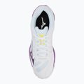 Кросівки для волейболу жіночі Mizuno Wave Voltage 2 white/patrician purple/quince 5