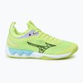 Кросівки волейбольні чоловічі Mizuno Wave Luminous 3 neo lime/black/splish splash 2