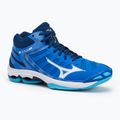 Кросівки для волейболу Mizuno Wave Voltage 2 Mid mugen blue/white/estate blue