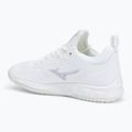 Кросівки для волейболу жіночі Mizuno Wave Luminous 3 white/aleutian/cloud pink 3
