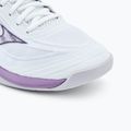 Кросівки волейбольні жіночі Mizuno Wave Luminous 3 white/patrician purple/quince 7