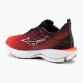 Кросівки для бігу чоловічі Mizuno Wave Rider 28 mizuno ignition red/silver/black 3