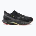 Чоловічі бігові кросівки Mizuno Wave Rider 28 чорний/сріблястий/сонячний лайм 2
