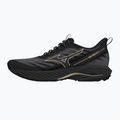 Кросівки для бігу жіночі Mizuno Wave Rider GTX 2 iron gate/ge gold/black 8